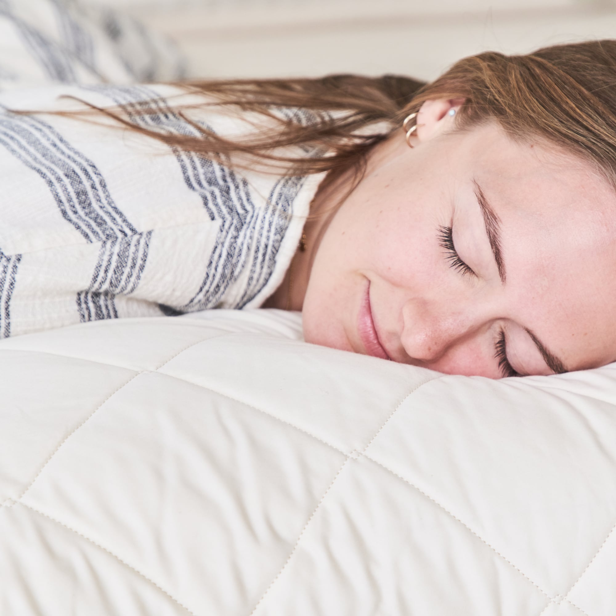 Pillow Protector Quilted Organic Cotton Protectors Avocado Green