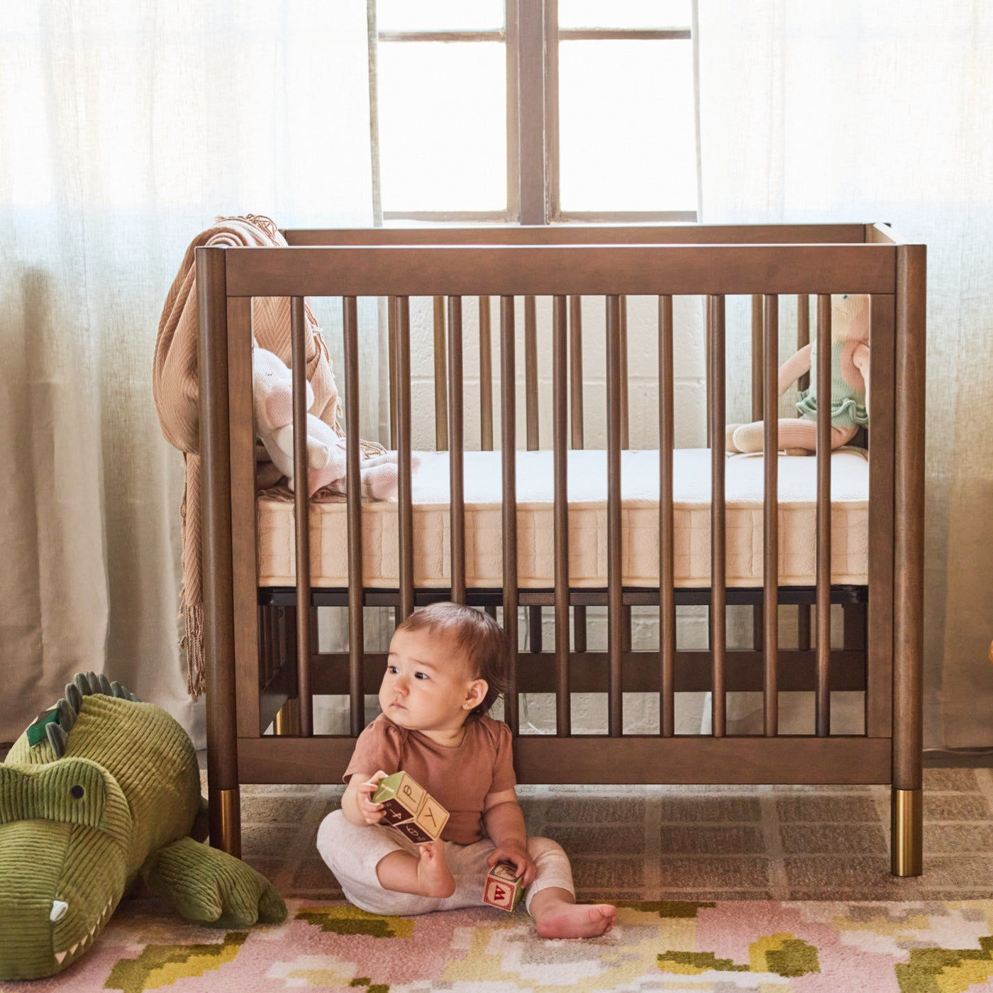 Eco Organic Mini Crib Mattress Organic Nontoxic Avocado