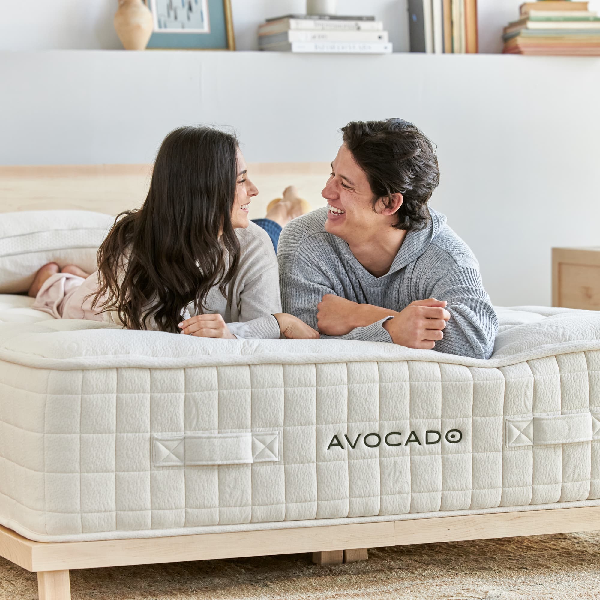 Avocado Green Mattress Luxury Washcloth - Oatmeal