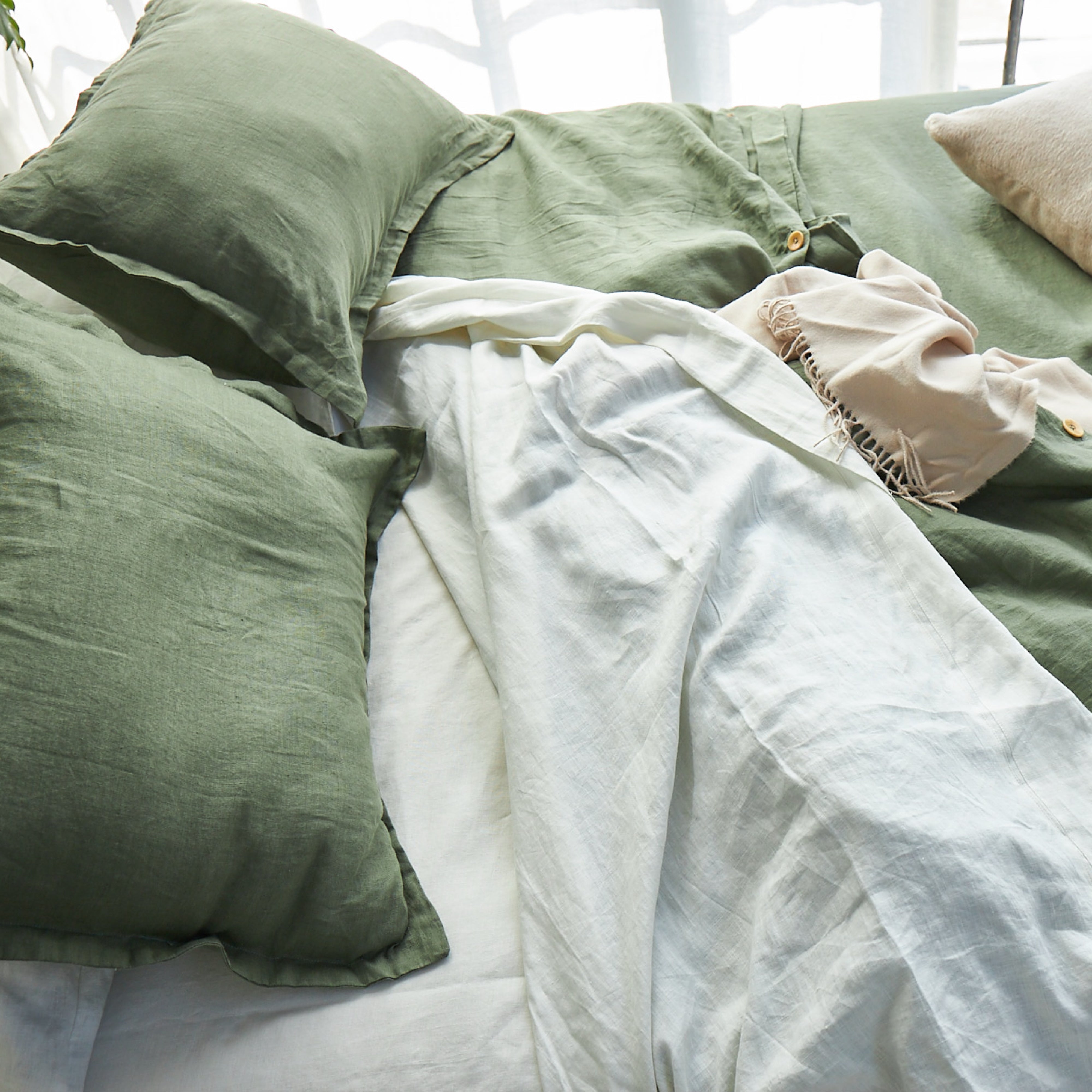Bedding Swatches | Avocado Green Mattress®