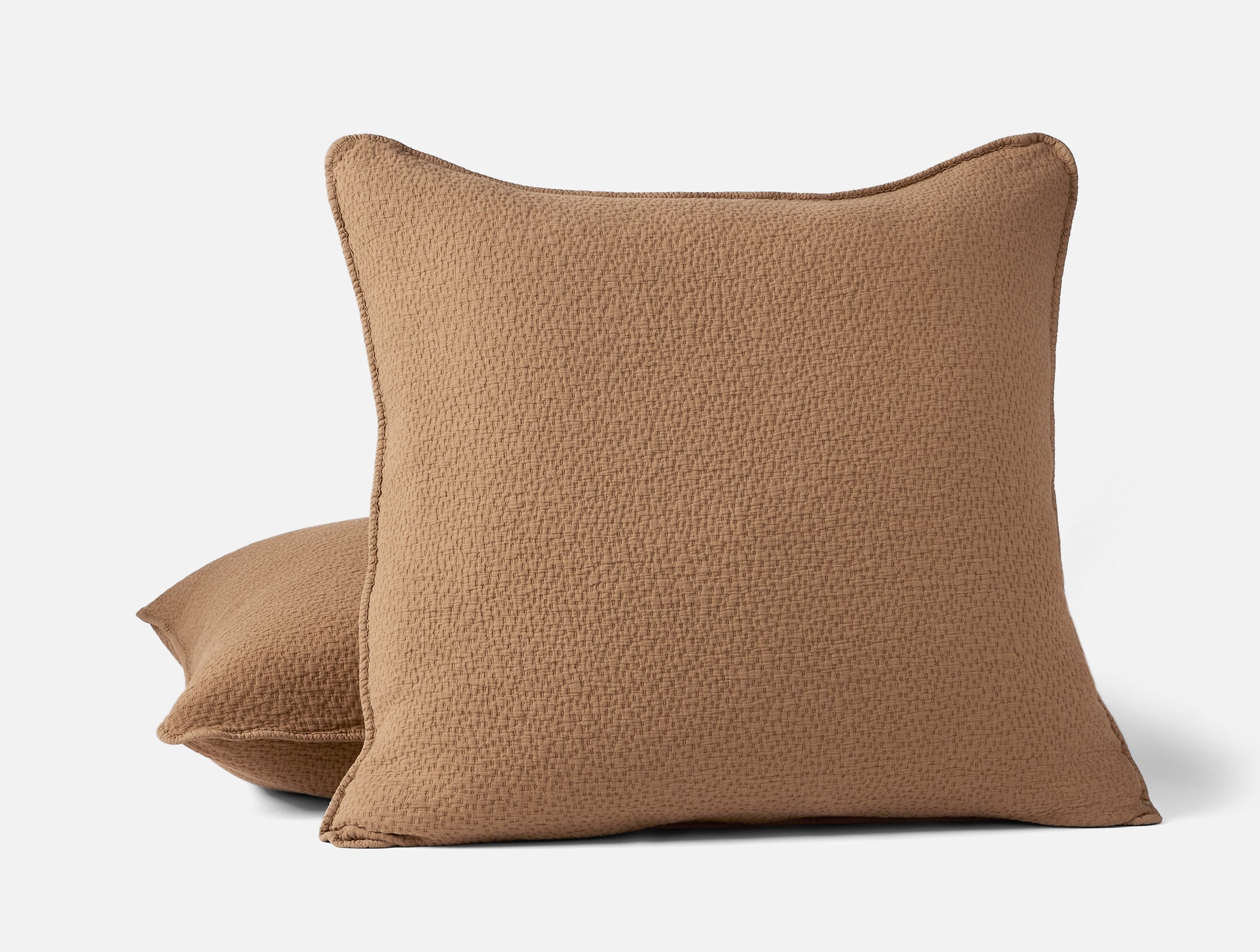 Coyuchi Cascade Organic Matelasse Sham | Coyuchi x Avocado