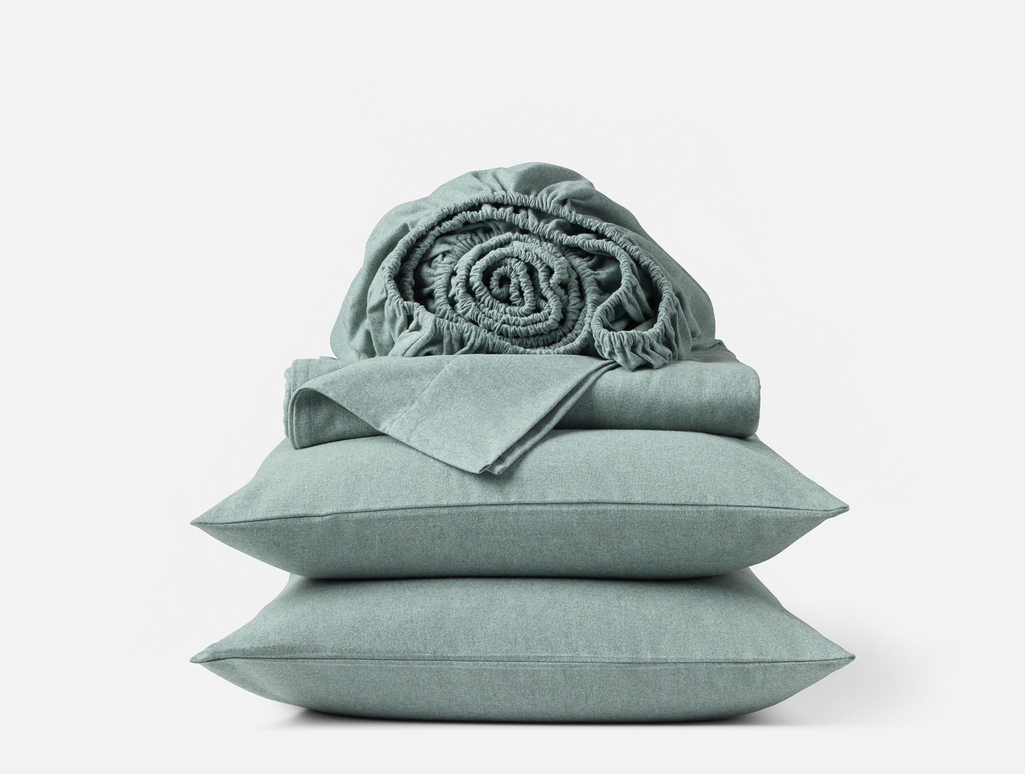 Coyuchi Cloud Brushed™ Organic Flannel Sheet Set | Coyuchi x