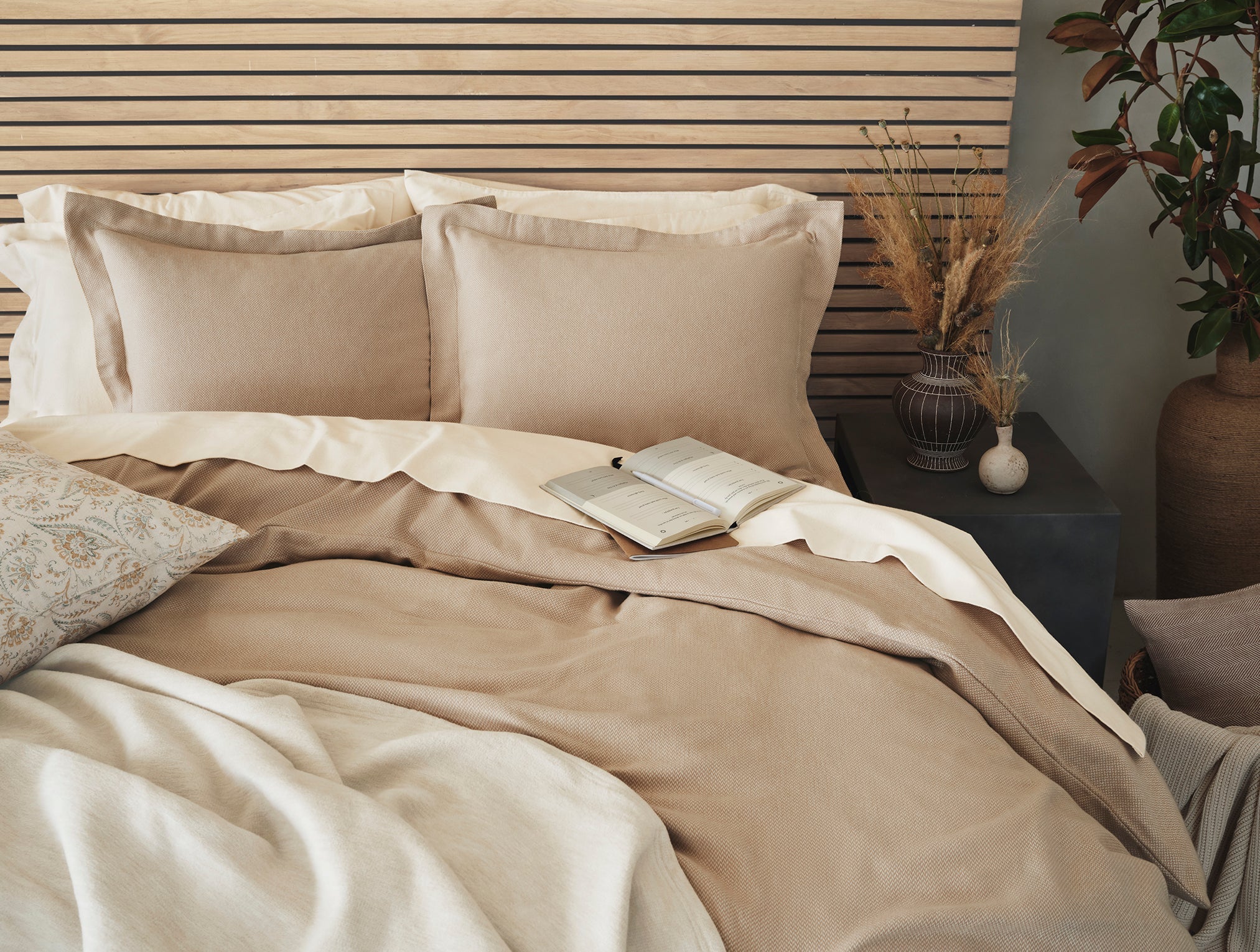 Coyuchi Cloud Brushed™ Organic Flannel Sheet Set | Coyuchi x