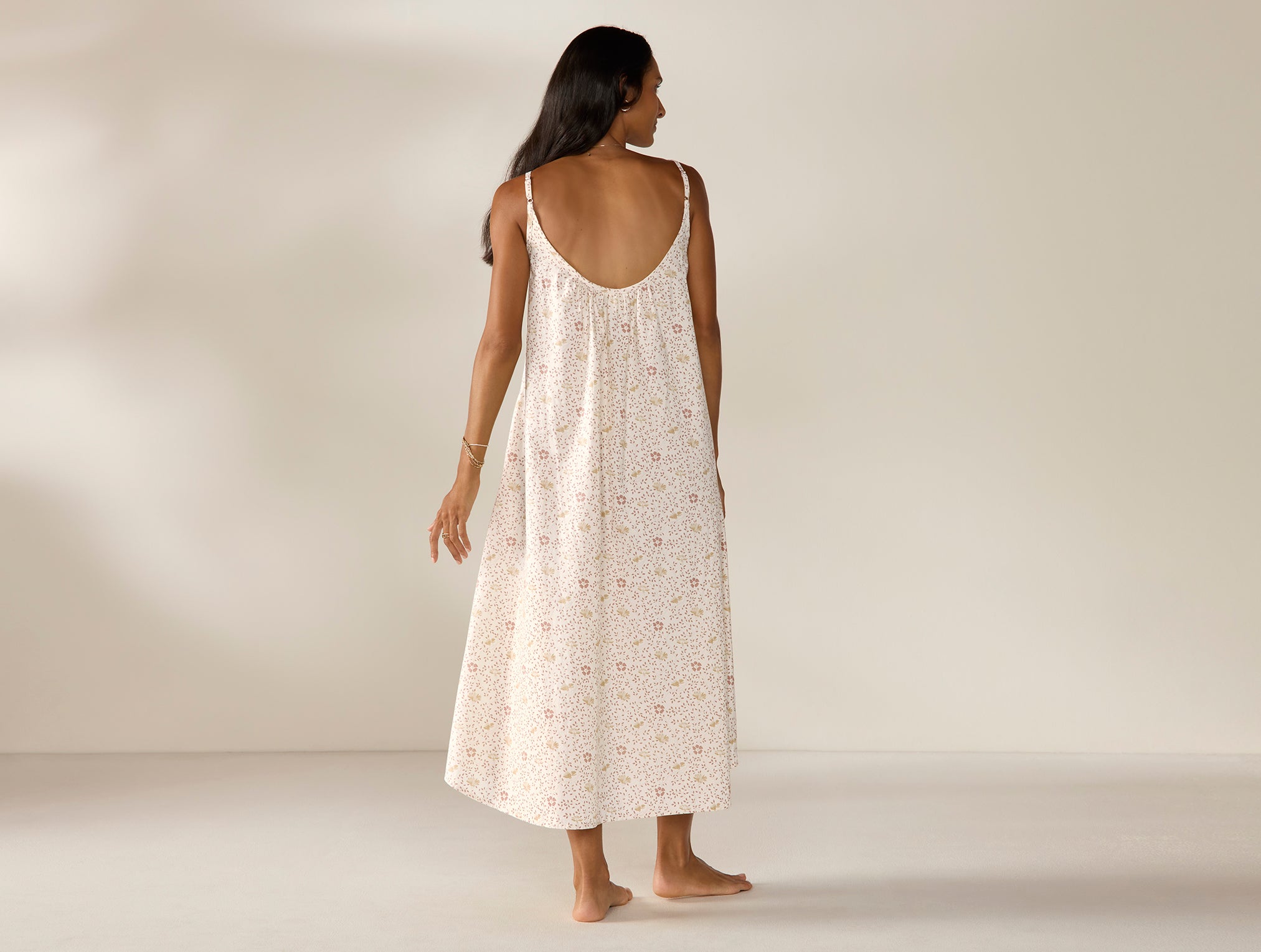 Coyuchi Women's Isla Organic Cotton Night Dress