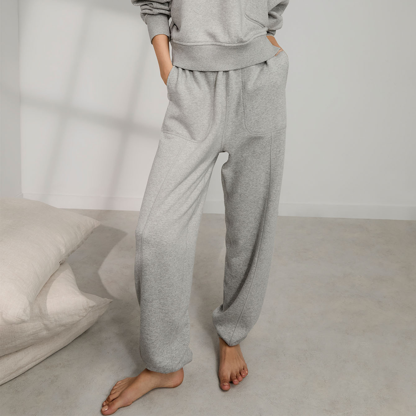 Lunya Silksweats™ Midweight Reversible Seamed Jogger | Lunya x