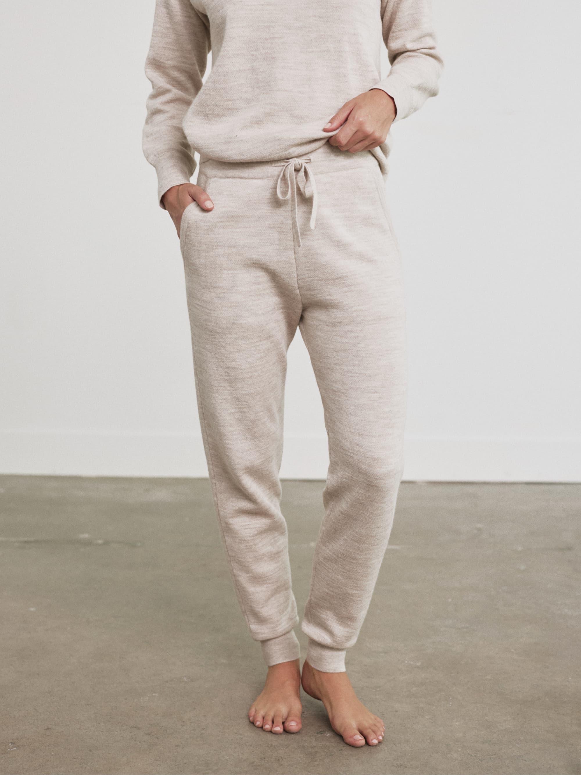 Women s Alpaca Pima Jogger Pants HASS Apparel by Avocado Avocado Green Mattress