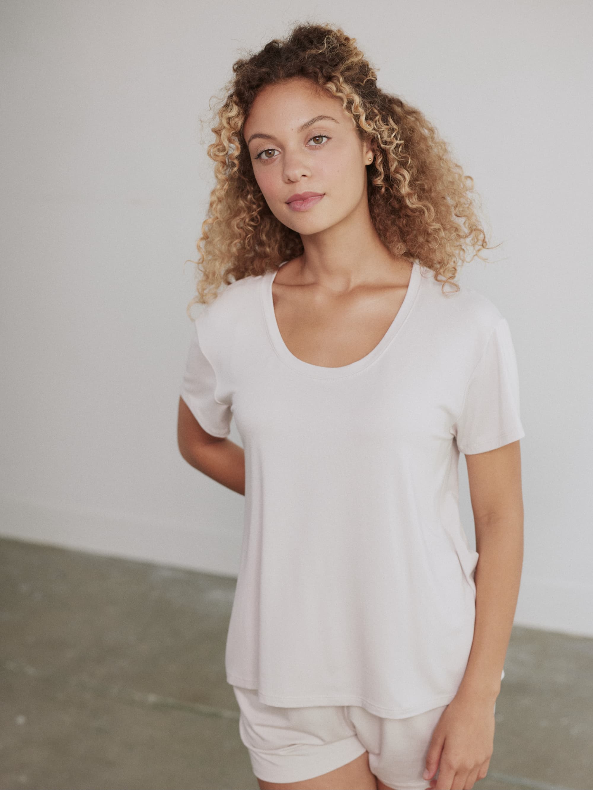 Women's Modal Tee Shirt - HASS® Apparel by Avocado® – Avocado Green Mattress