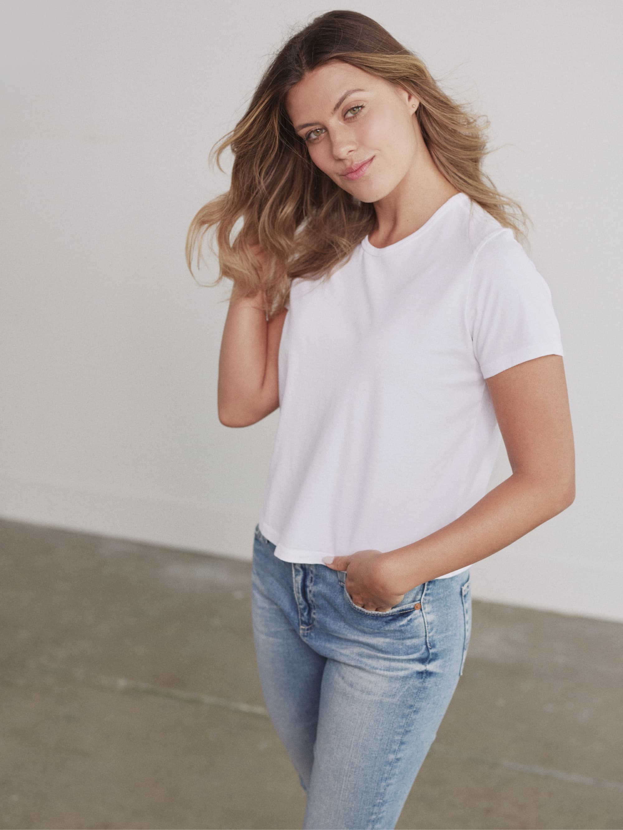 melt the lady  work cropped tops grey