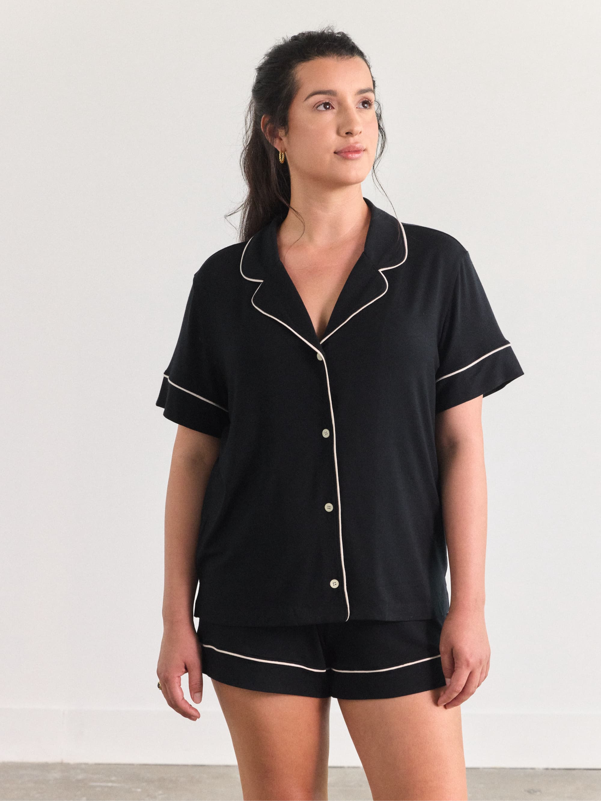 Short and tee on sale pj set