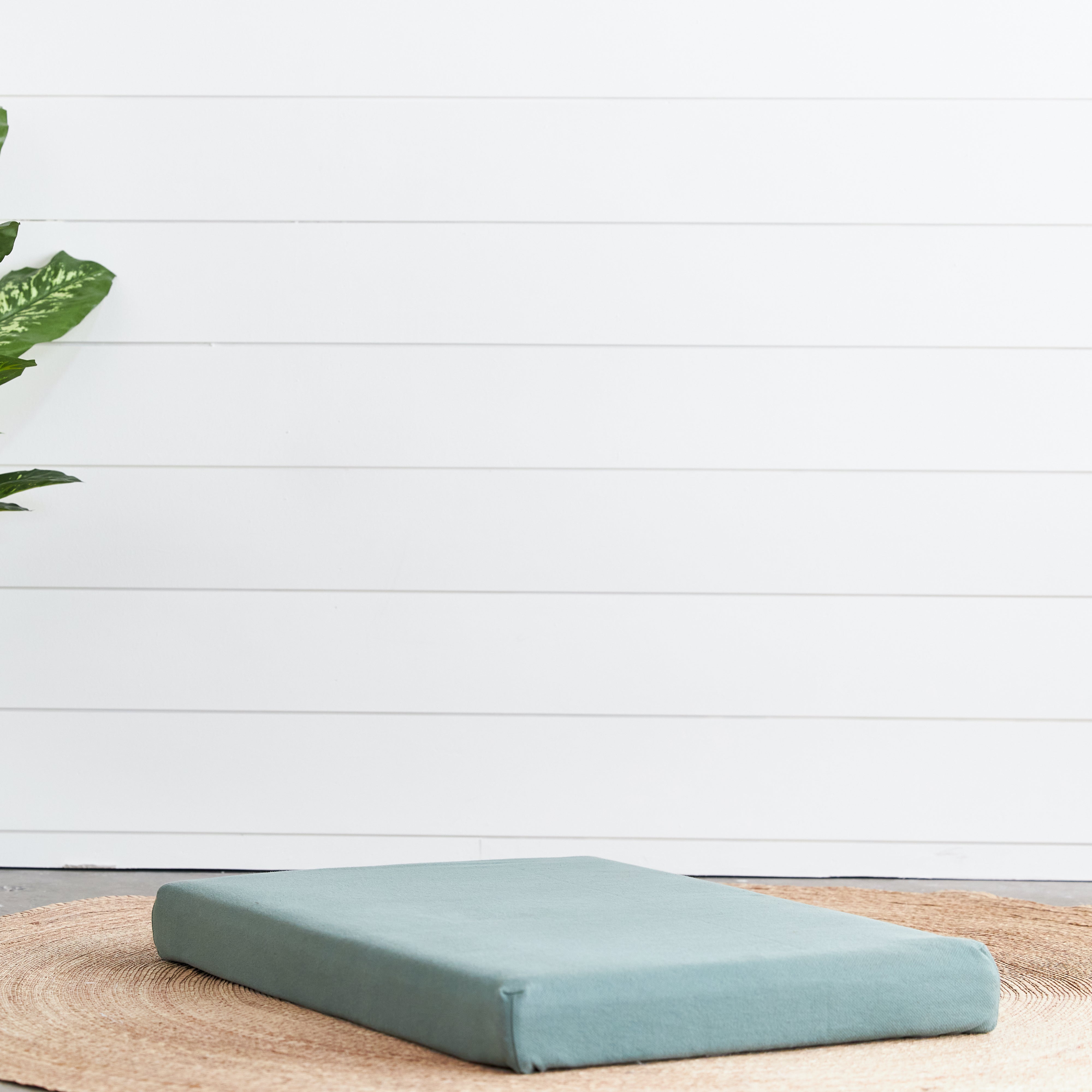 Organic Dog Bed Avocado Green Mattress