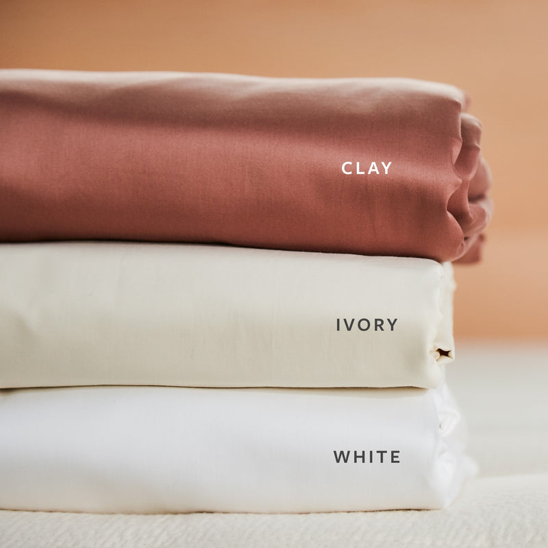 Sateen Organic Cotton Duvet Cover 300TC