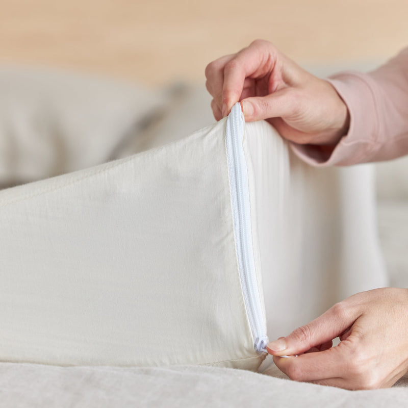 Avocado Organic Cotton Wedge Pillowcase