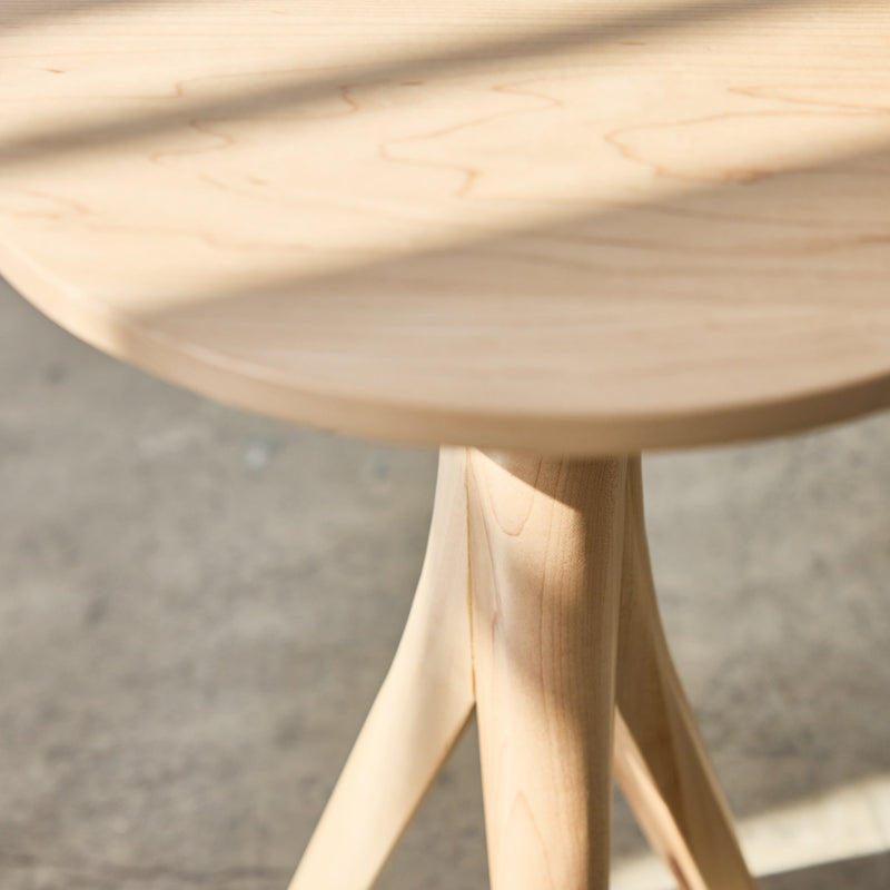 Mid-Century Modern Side Table | Avocado Green Mattress