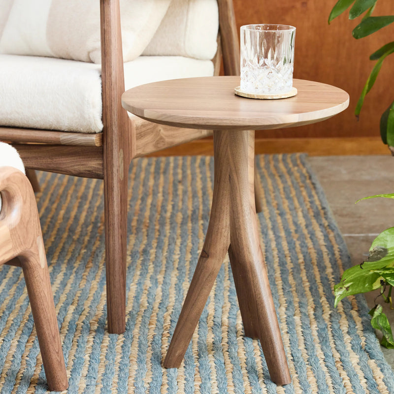 Mid-Century Modern Side Table Avocado Green Mattress