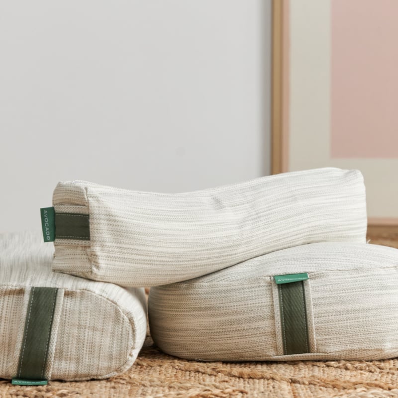 Avocado Green Mattress Pranayama Yoga Pillow