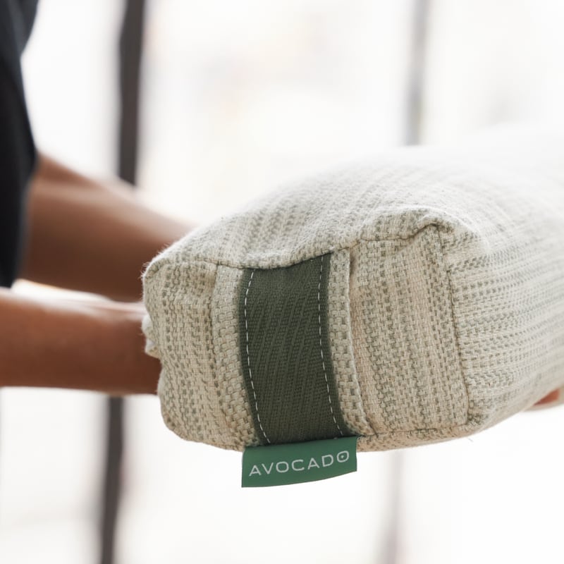 Avocado Green Mattress Pranayama Yoga Pillow - Thumbnail 2