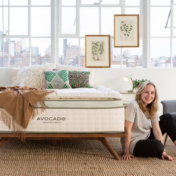 Luxury Alpaca Wool Mattress Toppers | Avocado Green Mattress®