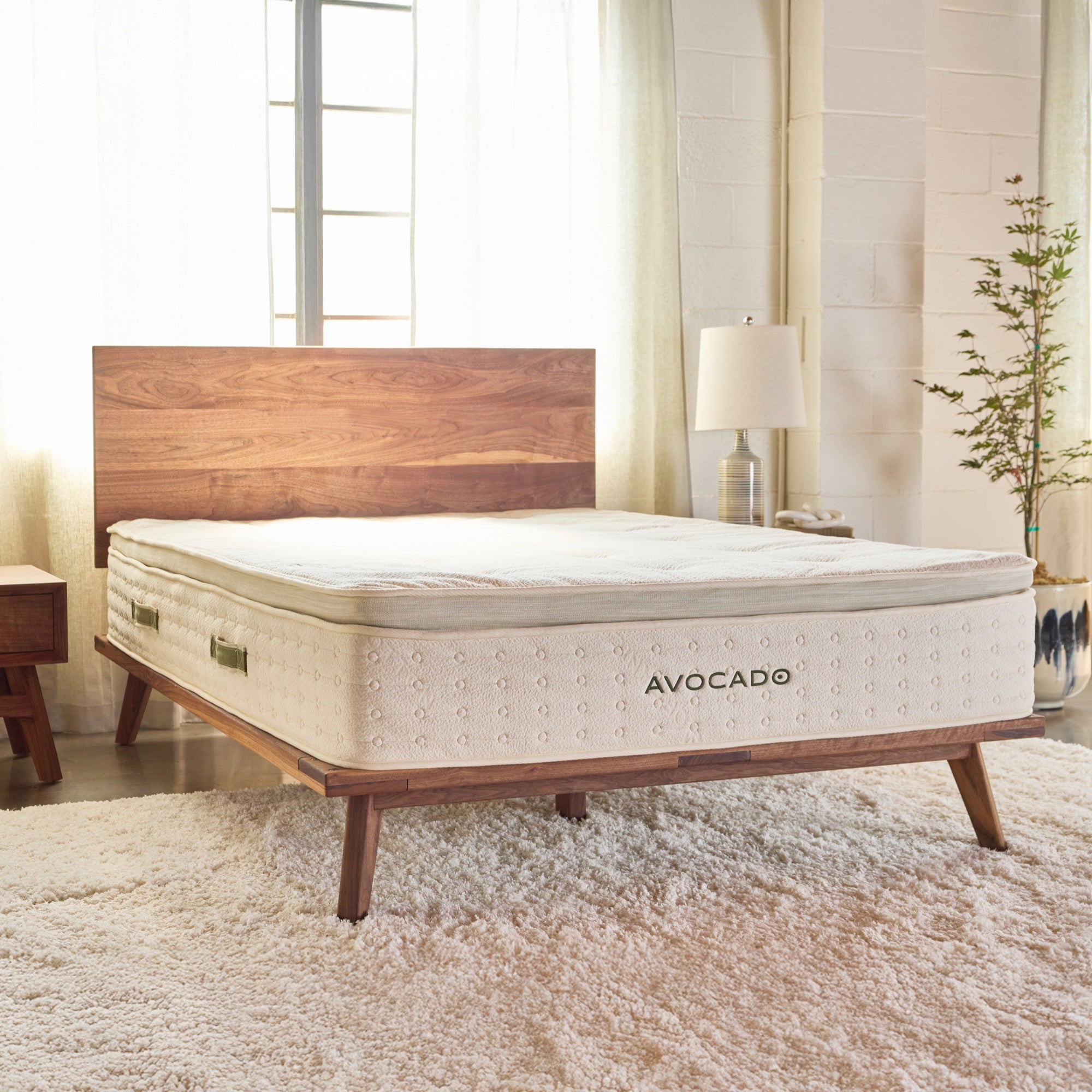 Organic 13" Pillow-Top Hybrid Mattress image 1