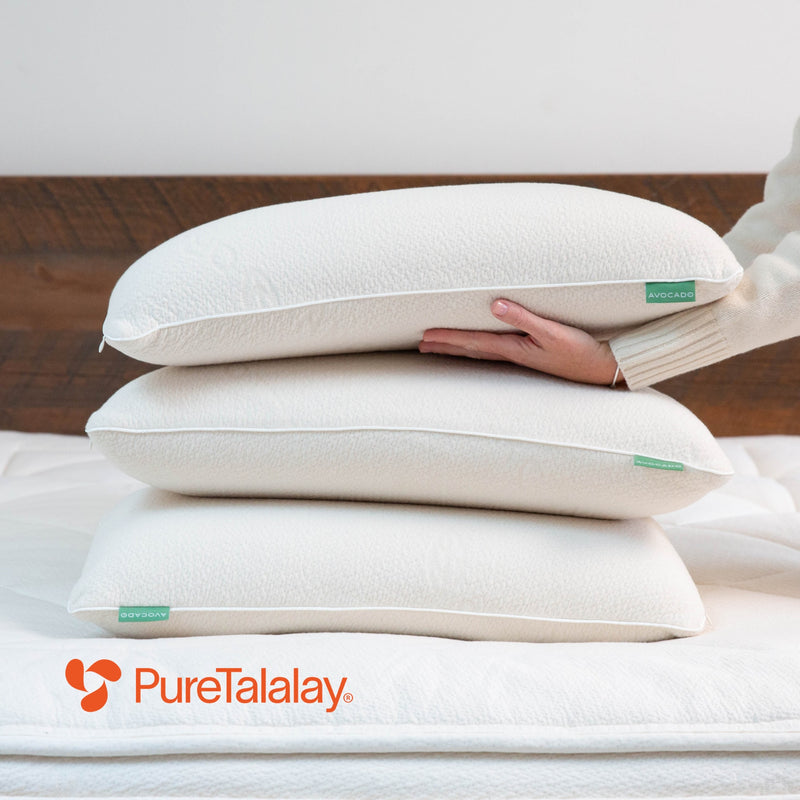 Pure Talalay Luxury Pillow Avocado Green Mattress