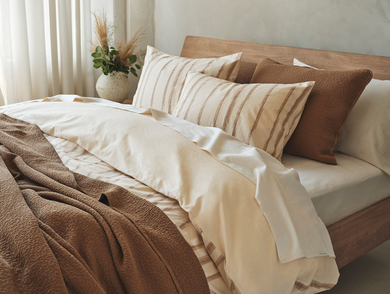 Coyuchi Cazadero Stripe Organic Sham - Thumbnail 5