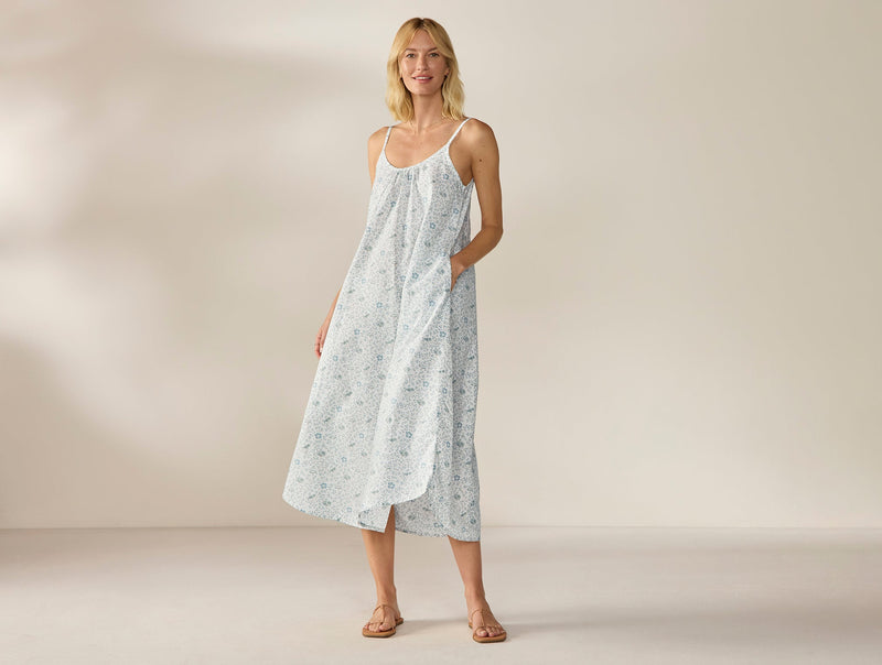 100 cotton night dress for women Coyuchi Women's Isla Organic An Easy Guide To airy and effortlessly soft size-t-grand-x-large Color::#5-Amethyst