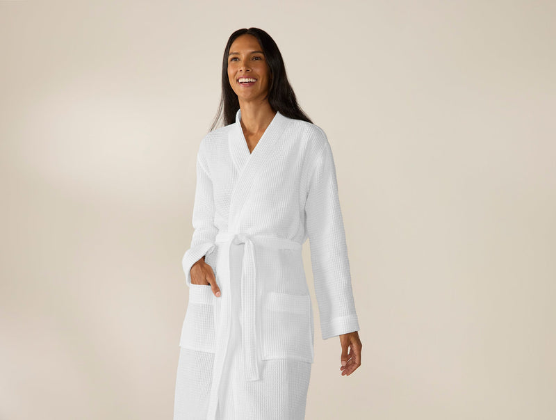 Coyuchi Unisex Organic Waffle Robe | Coyuchi x Avocado Mattress ...