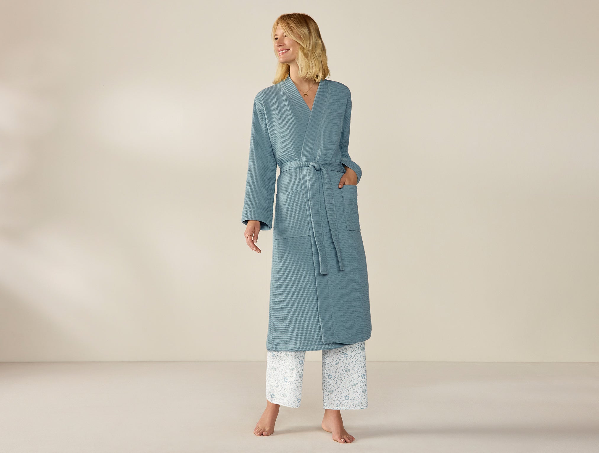 Coyuchi Unisex Organic Waffle Robe | Coyuchi x Avocado Mattress ...