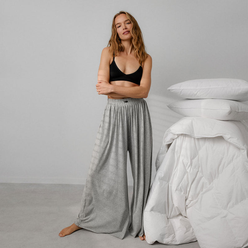 Organic Pima Wide Leg Pant | Lunya x Avocado Mattress – Avocado
