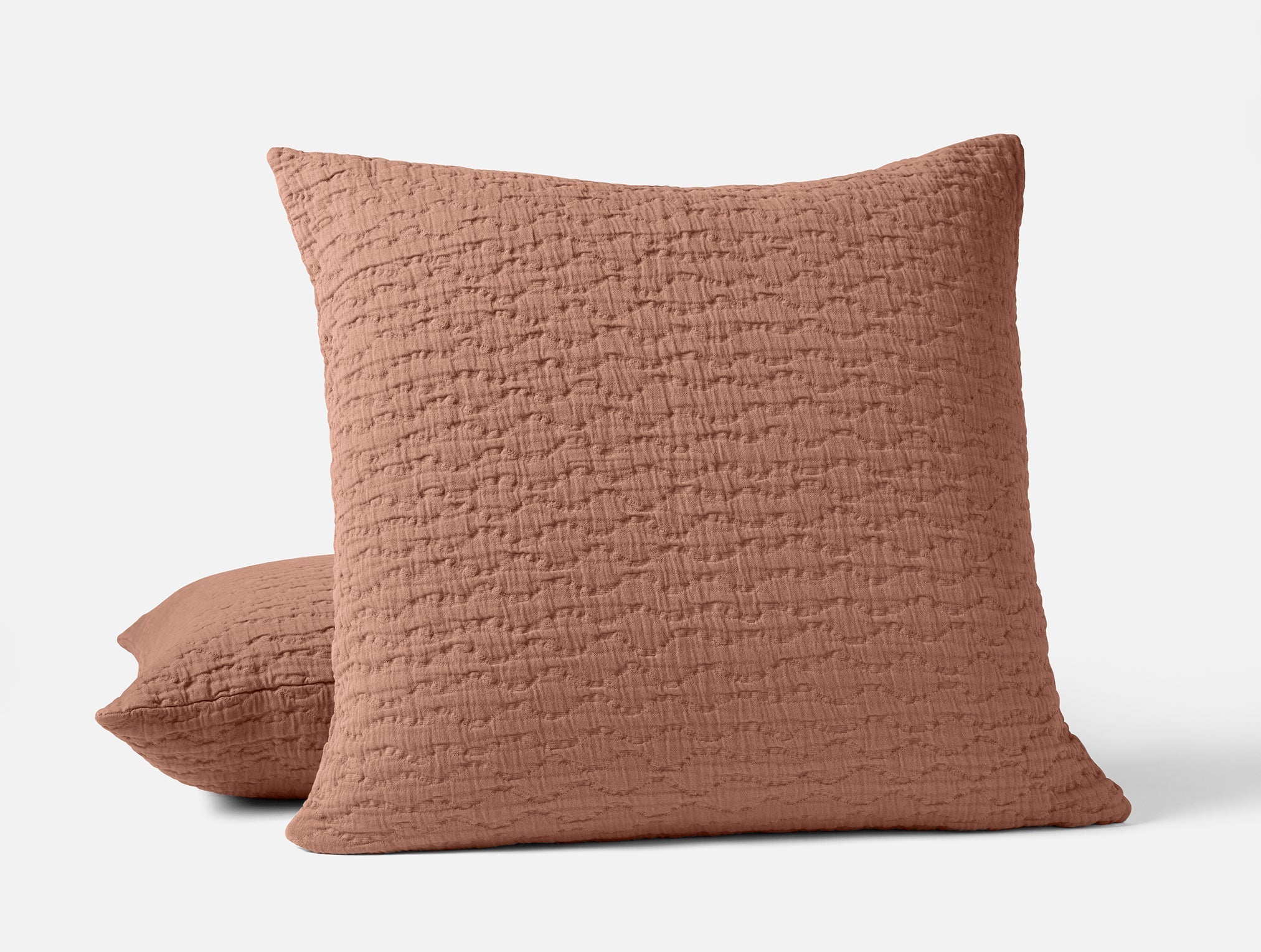 Coyuchi Pescadero Matelasse Organic Sham