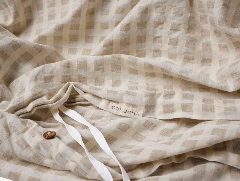 Coyuchi Birch Duvet Cover - Thumbnail 4