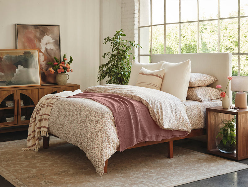 Coyuchi Organic Percale Duvet Cover