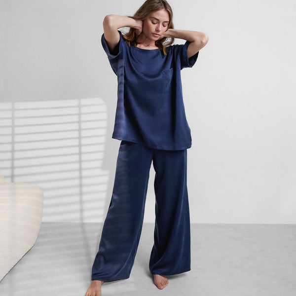 Washable Silk Tee Pant Set | Lunya x Avocado Mattress – Avocado