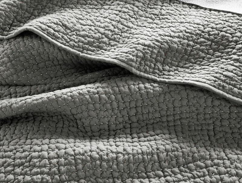 UNBIND QUILT SWITCH SWEAT グレー　M pebbledquilt_duvetcover_grey_l