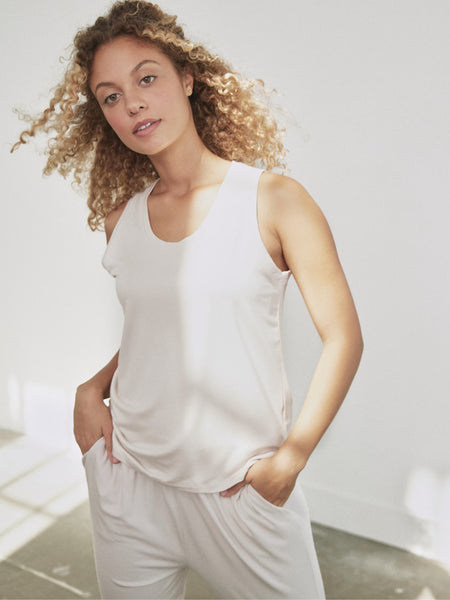 Women s Modal Tank Top HASS Apparel by Avocado Avocado Green Mattress
