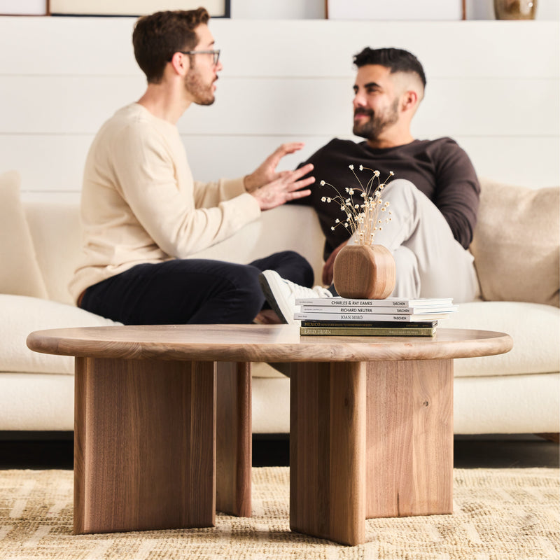 Pure wood on sale coffee table