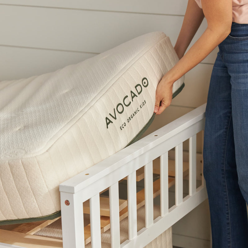 Twin Bassinet Mattress Cover - Organic Cotton