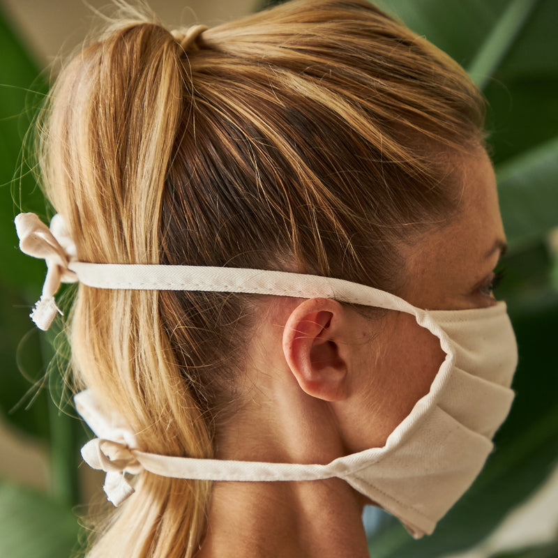 Washable & Reusable Organic Cotton Face Masks