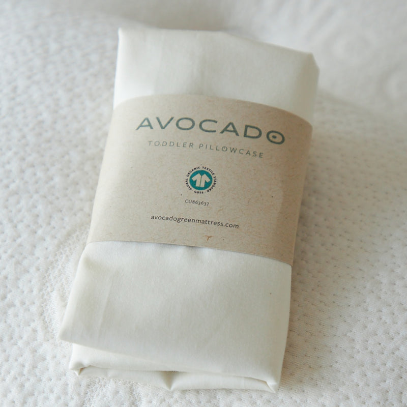 Avocado Green Mattress Organic Mini Toddler Travel Pillow Pillowcase Fits Cotton Natural Healthy Best
