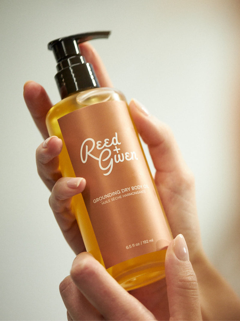 Grounding Dry Non-Greasy Body Oil for Dry Skin - Reed + Gwen® by